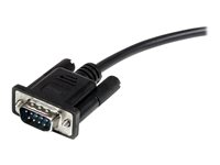 StarTech.com 0.5m Black Straight Through DB9 RS232 Serial Cable - DB9 RS232 Serial Extension Cable - Male to Female Cable - 50cm (MXT10050CMBK) - Serielforlængerkabel - DB-9 (han) til DB-9 (hun) - 50 cm - sort - for P/N: 1P3FPC-USB-SERIAL, IC232TTL, ICUSB2321F, ICUSB2324, ICUSB2324I, ICUSB232D, ICUSB232V2 MXT10050CMBK