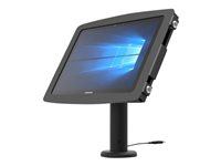 Compulocks Space Rise Surface Pro 7 / Galaxy TabPro S Counter Top Kiosk 8" Black - Stativ - for tablet - låsbar - sort - for Microsoft Surface Pro (Midt 2017), Pro 3, Pro 4, Pro 6, Pro 7; Samsung Galaxy TabPro S TCDP01912SGEB