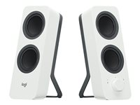 Logitech Z207 - Højttalere - til PC - 2.0-kanal - trådløs - Bluetooth - 5 Watt (Total) - hvid 980-001292