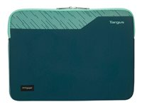 Targus Pulse EcoSmart - Hylster til notebook - 13" - 14" - grøn TBS97005GL