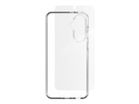 ZAGG Luxe - 360 Protect Bundle - bagsidecover til mobiltelefon - klar - med skærmbeskytter - for Samsung Galaxy A56 700518088