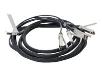 HPE Direct Attach Cable - Netværkskabel - SFP+ til QSFP+ - 3 m - for CX 8360-12C V2, 8360-16Y2C V2 721064-B21