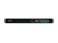 APC Easy Switched PDU EPDU1016S - Strømfordelingsenhed (rackversion) - AC 200/208/230 V - 3680 VA - Ethernet - input: IEC 60320 C20 - output-stikforbindelser: 8 (8 x IEC 60320 C13) - 1U - 2.5 m ledning - sort EPDU1016S
