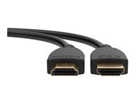 C2G - High Speed - HDMI-kabel med Ethernet - HDMI han til HDMI han - 6 m - afskærmet - sort - tovejs, 4K60Hz (4096 x 2160) support C2G50647