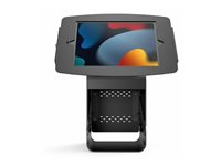 Compulocks iPad 10.2" Space Enclosure Tablet Printer Kiosk - Stativ - kioskstil - for printer/tablet - sort - monteringsgrænseflade: 100 x 100 mm - disk, fritstående PK01102IPDSB