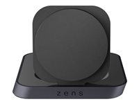 ZENS Nightstand Charger - Trådløs opladningsstander + AC-strømadapter - 15 Watt - Apple Fast Charge ZESC16B/00