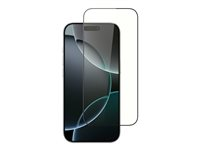 Screenor - Skærmbeskytter for mobiltelefon - fuldt omslag - glas - rammefarve sort - for Apple iPhone Air 16064SN