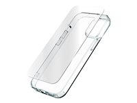 Zagg InvisibleShield Glass Elite 360 - Beskyttende kasse til mobiltelefon - glas, polykarbonat - klar - for Apple iPhone 15 200511804
