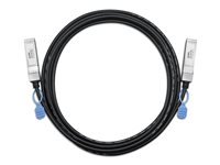 Zyxel DAC10G-3M v2 - 10GBase-kabel til direkte påsætning - 3 m DAC10G-3M-ZZ0103F