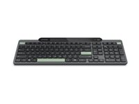 Lenovo Self-Charging - Tastatur - trådløs - Bluetooth 5.1 - QWERTY - Nordisk - sort - brun kasse 4Y41R69495