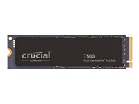 Crucial T500 - SSD - 1 TB - intern - PCIe 4.0 (NVMe) - integreret kølelegeme CT1000T500SSD5