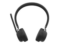 Lenovo - Headset - på øret - Bluetooth - trådløs - USB-A via Bluetooth adapter - sort - Certified for Microsoft Teams 4XD1M80020