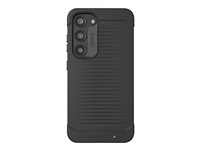 Gear4 Havana - Bagsidecover til mobiltelefon - antimikrobiel - genbrugt plastik, D3O Bio - sort - for Samsung Galaxy S23 702010910