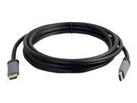 C2G 35ft 4K HDMI Cable with Ethernet - High Speed - In-Wall CL-2 Rated - HDMI-kabel med Ethernet - HDMI han til HDMI han - 10.7 m - afskærmet - sort - 4K support 50634