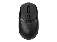 Logitech G G309 - Mus - gaming - optisk - 6 knapper - trådløs - 2.4 GHz, Bluetooth - USB Logitech LIGHTSPEED-modtager - sort 910-007199