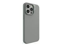 ZAGG Manhattan Snap - Bagsidecover til mobiltelefon - MagSafe-kompatibilitet - silicone - salvie - for Apple iPhone 15 Pro Max 702312691