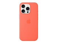 Apple - Bagsidecover til mobiltelefon - MagSafe-kompatibilitet - silicone - mandarin - for iPhone 16 Pro MDFY4ZM/A
