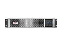 APC Smart-UPS Li-Ion 750VA Short Depth with SmartConnect - UPS (stativ-monterbar / ekstern) - AC 230 V - 600 Watt - 750 VA - RS-232, USB - output-stikforbindelser: 8 - 2U - sort - for P/N: AR106V, AR4018SPX432, AR4024SP, AR4024SPX429, AR4024SPX431, AR4024SPX432 SMTL750RMI2UC