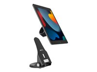 Compulocks Universal Tablet Grip and Security Stand - Stativ - for tablet - låsbar - sort - skrivebord 189BGRPLCK