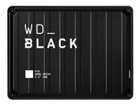 WD_BLACK P10 Game Drive WDBA3A0050BBK - Harddisk - 5 TB - ekstern (bærbar) - USB 3.2 Gen 1 - sort WDBA3A0050BBK-WESN