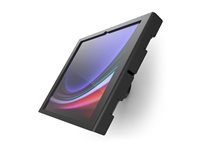 Compulocks Galaxy Tab S9/S10 Ultra Apex Enclosure Tilting Wall Mount - Monteringssæt (indelukke) - eksponeret front-/bagsidekamera og sensorer, vippe - for tablet - låsbar - sort - skærmstørrelse: 14.6" - vægmonterbar - for Samsung Galaxy Tab S10 Ultra, Tab S11 Ultra, Tab S9 Ultra 505B146GUAPXB