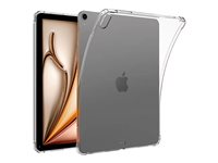 Insmat Crystal - Bagsidecover til tablet - termoplastisk polyuretan (TPU) - klar - for Apple 13-inch iPad Air (M2, M3) 652-1330