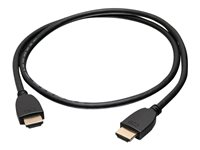 C2G 6ft 4K HDMI Cable with Ethernet - High Speed - UltraHD Cable - M/M - HDMI-kabel med Ethernet - HDMI han til HDMI han - 1.83 m - afskærmet - sort 56783