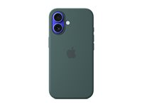Apple - Bagsidecover til mobiltelefon - MagSafe-kompatibilitet - silicone - havgrøn - for iPhone 16 MYY83ZM/A