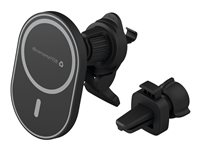 dbramante1928 re-charge - Trådløs opladerholder til bil - 15 Watt - sort CCMASABL7175