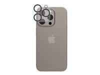 ZAGG InvisibleShield Glass Elite - Objektiv beskyttelse for mobiltelefon - for Apple iPhone 15 Pro, 15 Pro Max 100113321