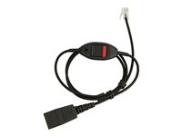 Jabra - Kabel til hovedsæt - RJ-10 til Quick Disconnect - 1 m 8800-01-20