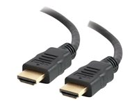 C2G 3m High Speed HDMI Cable with Ethernet - 4K - UltraHD - HDMI-kabel med Ethernet - HDMI han til HDMI han - 3 m - sort - for Dell Inspiron 3847 82006