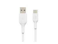 Belkin BoostCharge - USB-kabel - USB-C (han) til USB (han) - 2 m - hvid CAB001BT2MWH