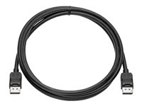 HP - DisplayPort kabel - DisplayPort (han) til DisplayPort (han) (pakke med 70) - for Elite t655; Presence Small Space Solution with Zoom Rooms; Pro t550 VN567A6