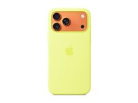 Apple - Bagsidecover til mobiltelefon - MagSafe-kompatibilitet - silicone - neongul - for iPhone 17 Pro Max MGFM4ZM/A