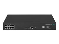 HPE Networking Comware 5120v3 8G PoE+ 2 SFP Switch - Campus - switch - Administreret - 8 x 10/100/1000Base-T + 2 x SFP - monterbar på stativ - PoE+ - BTO S0F79A#ABB