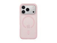 Belkin SheerForce Grip Series - Bagsidecover til mobiltelefon - MagSafe-kompatibilitet - fremstillet af genbrugte materialer - pink - for Apple iPhone 17 Pro MSA035HQPK