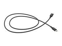 mophie essentials - USB-kabel - 24 pin USB-C (han) til 24 pin USB-C (han) - 1 m - USB Power Delivery (60W) - sort 409911863
