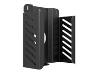 Compulocks Apple TV Security Mount (4th, 4k 1-2nd Gen) (2018-2021) - Monteringssæt (sikkerhedsbeslag, låsende hovedsamling) - for mediabox - højglansaluminium - jet black - monteringsgrænseflade: 75 x 75 mm - for Apple TV 4K (1st gen, 2nd gen), HD (3rd gen, 4th gen) ATVEN35