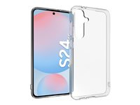 Insmat - Bagsidecover til mobiltelefon - termoplastisk polyuretan (TPU) - klar - for Samsung Galaxy S24 FE 650-1291