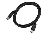 StarTech.com 2m 6 ft Certified SuperSpeed USB 3.0 A to B Cable Cord - USB 3 Cable - 1x USB 3.0 A (M), 1x USB 3.0 B (M) - 2 meter, Black (USB3CAB2M) - USB-kabel - USB Type B (han) til USB Type A (han) - USB 3.0 - 2 m - formet - sort - for P/N: KITBXDOCKPEU, KITBXDOCKPNA, KITBXDOCKPUK, SV231HU34K6, SV231QDPU34K, SV431HU34K6 USB3CAB2M