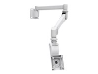 Compulocks VESA Medical Grade Extra Long Articulating Monitor Arm - Monteringssæt (drejelig arm) - for LCD-display / tablet - medicinsk - hvid - vægmonterbar - for P/N: UCLGVWMB 1050MAAW