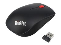 Lenovo ThinkPad Essential Wireless Mouse - Mus - laser - 5 knapper - trådløs - 2.4 GHz - trådløs modtager (USB) 4X30M56888