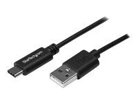 StarTech.com 0.5m USB C to USB A Cable - M/M - USB 2.0 - USB-C Charger Cable - USB 2.0 Type C to Type A Cable - USB A to C (USB2AC50CM) - USB-kabel - USB (han) til 24 pin USB-C (han) - USB 2.0 - 50 cm - sort - for P/N: DKT30CVAGPD USB2AC50CM