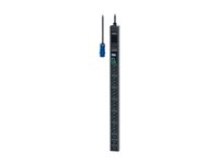 APC Easy Metered Rack PDU EPDU1116M - Strømfordelingsenhed (rackversion) - AC 200/208/230 V - 3680 VA - Ethernet - input: IEC 60309 2P+E - output-stikforbindelser: 21 (18 x IEC 60320 C13, 3 x IEC 60320 C19) - 0U - 3 m ledning - sort - for P/N: AR9300SP, AR9300SP-R, AR9307SP, AR9307SP-R, SMC1000I-2UC, SMC1000IC, SMC1500I-2UC EPDU1116M