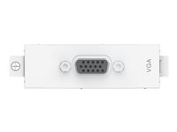 VISION TechConnect 3 VGA female module - Modulær facilitet plade snape-in - HD-15 TC3 VGAF