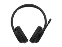 Belkin SoundForm Inspire - Headset - fuld størrelse - Bluetooth - trådløs, kablet - 3,5 mm jackstik - sort AUD006BTBLK