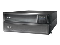 APC Smart-UPS X 1500 Rack/Tower LCD - UPS (rackversion) - AC 230 V - 1200 Watt - 1500 VA - Ethernet, RS-232, USB - output-stikforbindelser: 8 - 2U - sort - for P/N: AR106SH6, AR106V, AR106VI, AR109SH6, AR112SH6, AR3106, AR3106SP, SMX48RMBP2US SMX1500RMI2UNC
