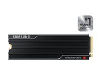 Samsung 9100 PRO MZ-VAP8T0 - SSD - krypteret - 8 TB - intern - M.2 2280 - PCI Express 5.0 x4 (NVMe) - 256-bit AES - TCG Opal Encryption 2.0 - integreret kølelegeme - sort MZ-VAP8T0CW
