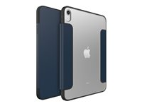 OtterBox Symmetry Series - Flipomslag til tablet - polykarbonat, syntetisk gummi - kystaften (klar/blå) - for Apple 11-inch iPad Air (M2, M3) 77-95275